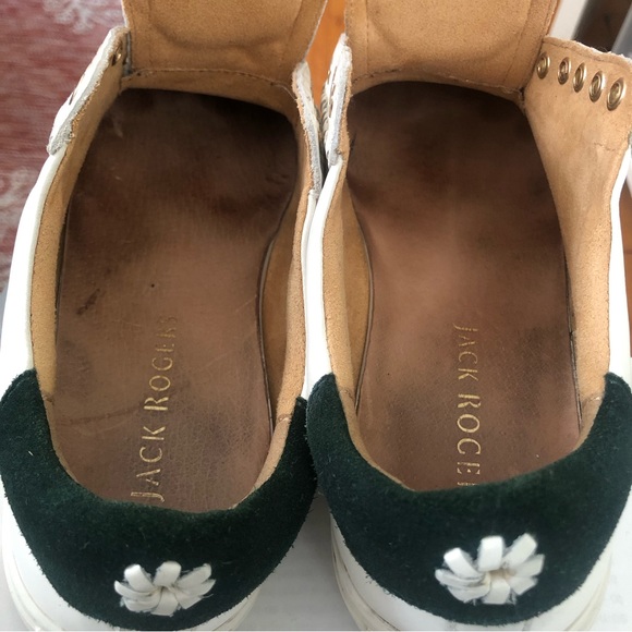 Jack Rogers Whitney Leather Sneakers sz 8,5 - Picture 11 of 13
